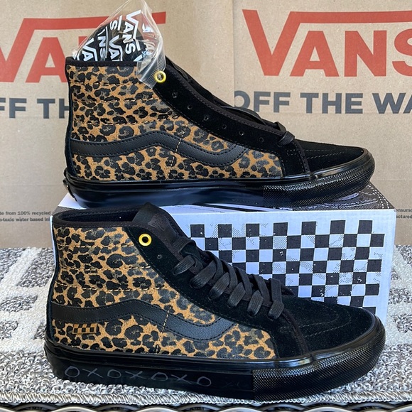 Vans Skate Sk9-Hi Deco Cher Strauberry Cheetah WMNS - Picture 2 of 16